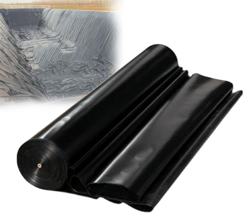 Pond Liner,prefabricated Pond Liner,Pond Lining for Fish Ponds, Fountains and Waterfalls, Sewage Ponds(Size:4x10meter)