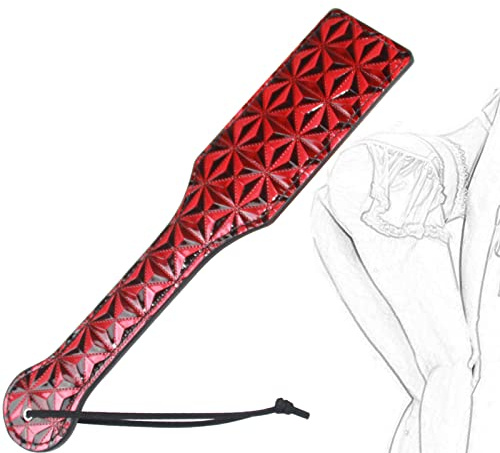 Flogger erotico SM Paddle Paddle Frusta in pelle Bondage Sculacciata Massaggio Gioco di ruolo con cinturino da polso Cosplay Fetish Sex Toy per donne Uomini e coppie Estremo