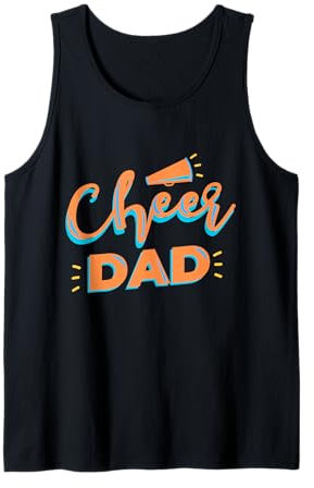 cheerleader vatertag cheerleading cheer dad wettbewerb Tank Top