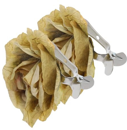 Generico 2pcs Clip Fibbia Finestra Drappo Cravatte Fermatenda Finestra Pinze Tende Tie Back Cravatte