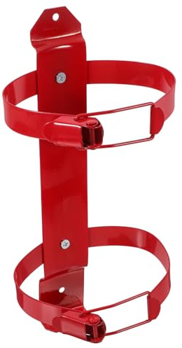 Holibanna Supporto da parete per estintore, supporto di montaggio regolabile per veicoli, barche, uffici e case, risparmia spazio e consente un accesso rapido