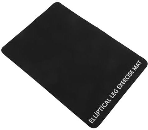 Happyyami Gym Mats for Home Exercise Equipment Mat Slip Vibration Sound Absorbing Floor Black