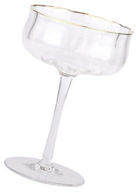 OUNONA 1pezzo Bicchiere Da Cocktail in Vetro Per Feste Design Semplice e Funzionale Per Cocktail Whisky e Altre Bevande