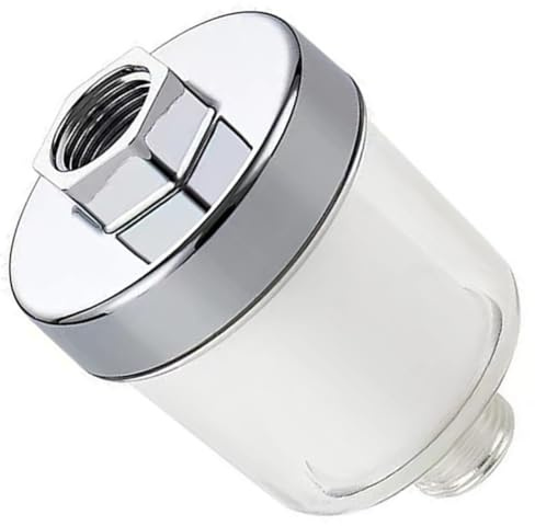 ELAYARD Filtro per Doccia Anticalcare per Acqua Dura Compatibile con Soffioni e Rubinetti Facile da Installare Dispositivo di Filtrazione Acqua per Doccia e Uso Domestico Cartuccia