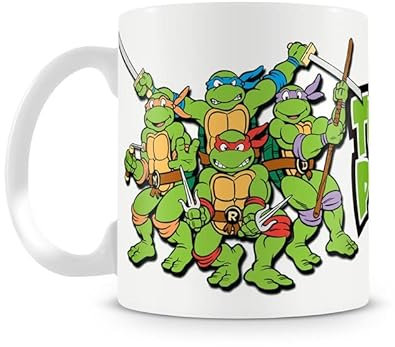 Teenage Mutant Ninja Turtles Officiellement Sous Licence Turtle Power Coffee Mug
