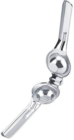 MAGT Zitronenpresse, Edelstahl Manuell Zitruspresse Ergonomische Mini Limette Saftpresse Handpresse Rutschfesten Griff Fruchtsaftpresse