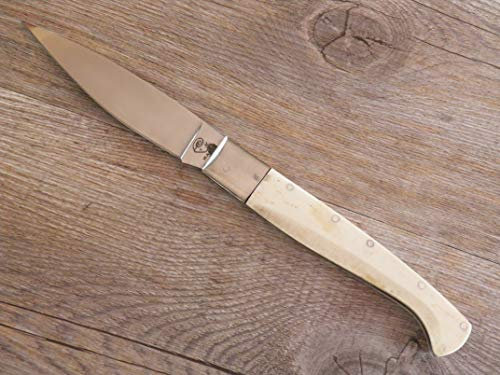 Knife Coltello 22 CM Pattada PATTADESA Manico in Osso di Tibia