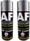 Alex Flittner Designs Thermolack Spray 2 botes de pintura para estufa, barniz de escape resistente al calor, 800 °C, plata 400 ml
