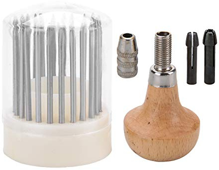 Juego de Herramientas para Engaste de Diamantes Micro Pave | Puntas De Acero Para Micro Pavé Y Engaste De Cuentas, Juego De Joyería Para Engarzar Piedras En Anillos Colgantes Pendientes,