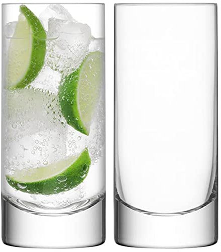 LSA International Bar Highball 420ml Clear Set of Two
