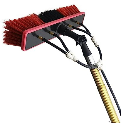 Witriolik Window Cleaning Equipment,Water Fed Window Cleaning Pole,Window Cleaning Pole,Window Cleaner,Solar Panel Cleaning Equipment Glass Cleaning Tools for Indoor/Outdoor High Window