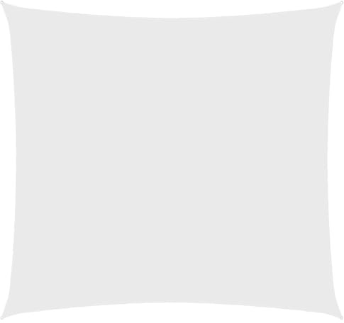 HIGSOSE Voile d'ombrage Carré Blanc 4x4 m Tissu Oxford Parasol de Jardin Exterieur Protégera Contre Lumière Directe du Soleil Pluie Toile Ombrage Terrasse Balcon Résistance à l'eau