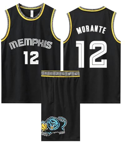 ABRTJCL Kinder/Erwachsener Basketball Trikot Set, 2-Teiliges Ärmelloses Anzug, Jersey & Shorts