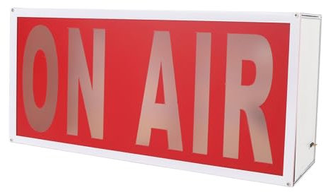 On Air Sign, LED On Air Sign Wand Monti Erbar Pulsing On Air Light Sign, Studio Leuchten und Dekor, Fernbedienung, für Live-Streaming-Dekoration