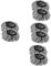 NIYANGLE 8pcs Hair Drying Cap Satin Lining Heat Cap for Deep Conditioning Reusable Suitable for Home Professional