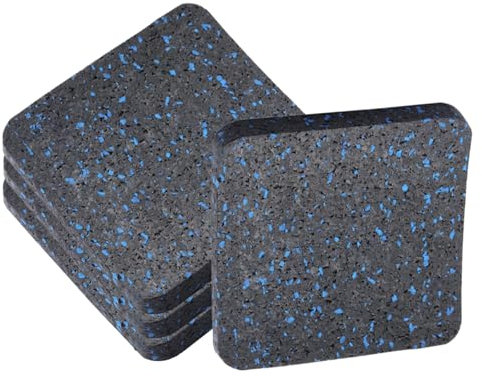 Alfombrilla para equipo de ejercicio, almohadilla antivibración para caminadora, acolchado antivibración, accesorios de gimnasio en casa para interiores y exteriores, yoga, hombres y mujeres