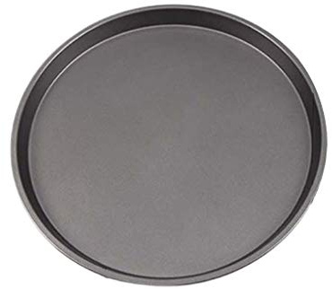 GKYQVE Teglia da pizza da 22,9 cm, in acciaio al carbonio, facile da usare, idea regalo professionale, stampi da forno, stuoia da forno per fare torte