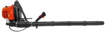 Soffiatore a benzina, 1,25 kW, 720 m³/h, raffreddato ad aria, con serbatoio del carburante da 1,2 l, soffiatore per giardino, pulizia foglie, neve