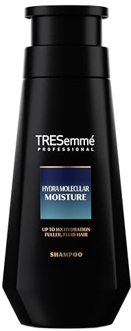 TRESemmé Hydra Molecular Moisture Shampoo, 400 ml | Up to 16x hydration*, instantly detoxes, helps prevent moisture loss, with salon-grade Gluta-Hydrator, revives dry hair