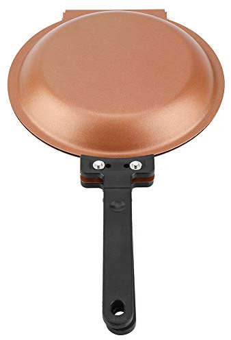 NOENNULL Side Pancake Pan, Non-Stick, Flip Frying Pan, Fried Pancake Machine, Household Kitchen, Cookware, Double Sided, Double Sided