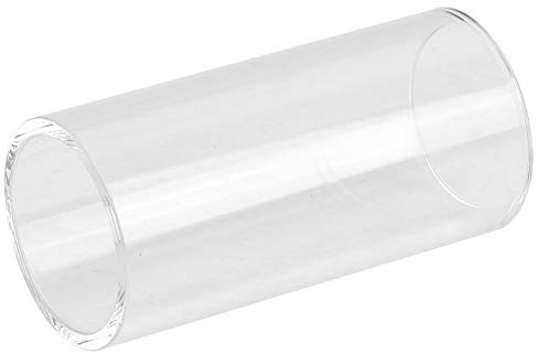 CHICIRIS Glass Guitar Slide, Transparent Glass Slide for Guitar Playing, with 4 Sizes 28mm 51mm 60mm 70mm, for Blues and Country Music Performance (51)