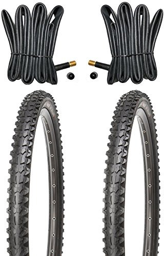 Kujo Resul MTB Reifen Set 26x1.95 inkl. Schläuche mit Autoventilen, Hamovack