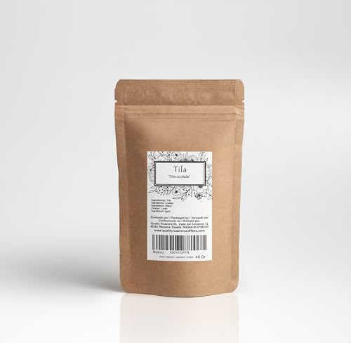 Quality Food. Infusiones a Granel de Tila. Remedio Natural. (40 gr)