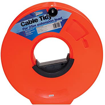 Cable Tidy Reel for Hook Up Lead Camper Caravan Motorhome Boat 25m