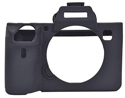 Funda A7iii, Custodia Protettiva in Silicone Morbido per Custodia per Fotocamera per A7 III A7R3 (Nero)