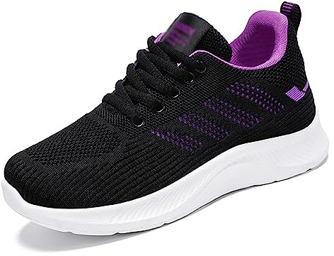 DHAEY Zapatillas ortopédicas for Mujer, Fascitis Plantar, Zapatos ortopédicos for Caminar for diabéticos, Zapatillas cómodas Informales a la Moda, Zapatos for Caminar (Color : Purple, Size : 39 EU)