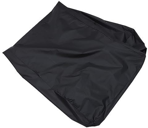 MERRYHAPY Abdeckung Für Outdoor Loungesessel Schwarz 210d Oxfordgewebe 210x75x40x80cm Wetterfeste Strandkorbhülle Mit Staub Und Frostschutz Für Gartensessel