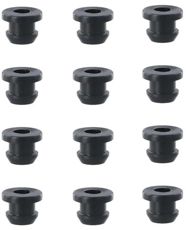 12 Pezzi Universali Piedini in Gomma Supporti per Pentole, Tappi in Gomma Antiscivolo, Tappi in Gomma Universali per fornelli a Gas, Set di Accessori Camper Cucina