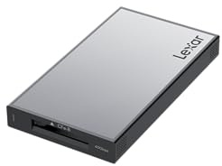 Lexar Lector de Tarjetas CFexpress 4.0 Tipo B, se Empareja con un Flujo de Trabajo Profesional, Adaptador USB-C Lexar USB-A, Compatible con PC, Laptop, Tablet, Smartphone (LPWF740N-6ANGL)