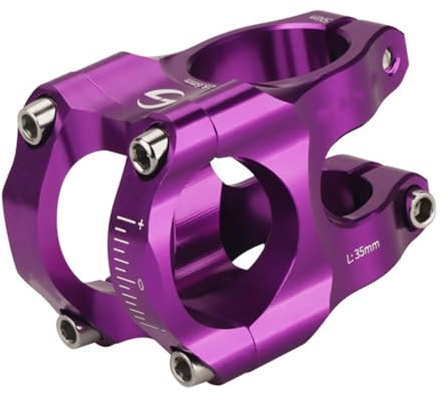 Potence courte de guidon de vélo de montagne en alliage d'aluminium - Accessoires de guidon - Installation facile