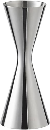 Jigger pour barman, Jigger pour barman 1 oz/2 oz cocktail en acier inoxydable avec échelle intégrée double tête brillant cocktail tasse à mesurer accessoires, mesure