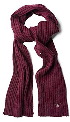 GANT 92025/509 Cotton-Wool Scarf Purple Fig BORDEAUX (BORDEAUX)