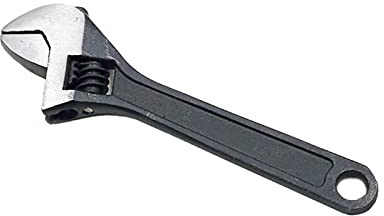 TOOLSTAR Mini-Schraubenschlüssel, 100 mm, schwarz, Mini-Metallschlüssel, Handbackenschlüssel, Handwerkzeug