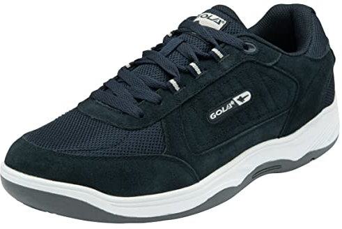 Gola Sport Belmont 2 Suede Wide Fitness Walking Shoe AMA076DE Navy