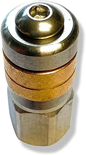 Roterande rengöringsmunstycke för Kärcher Kränzle WAP Alto 1/8 IG, max. 250 bar/mycket kraftfull rengöringseffekt olika storlekar (075)