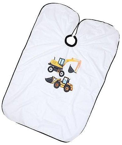 minkissy Friseurumhang Für Junge Mädchen Cartoon Design Verstellbar Jahre Schützt Kleidung Während Haarschnitten Komfortabel Und Praktisch Für Friseure