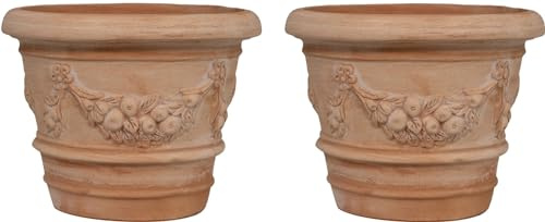 BISCOTTINI INTERNATIONAL ART TRADING Vasi in Terracotta, L40xPR40xH30