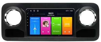 GPS Navi Navigationsgerät für Auto, LKW PKW,Carplay & Android Auto Tragbares Autoradio 10 Zoll GPS Navigation Navigationssystem mit Europa UK 52 Karte