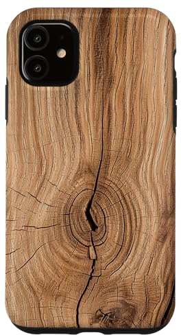 Motif arbre en bois et tronc d'arbre Coque pour iPhone 11