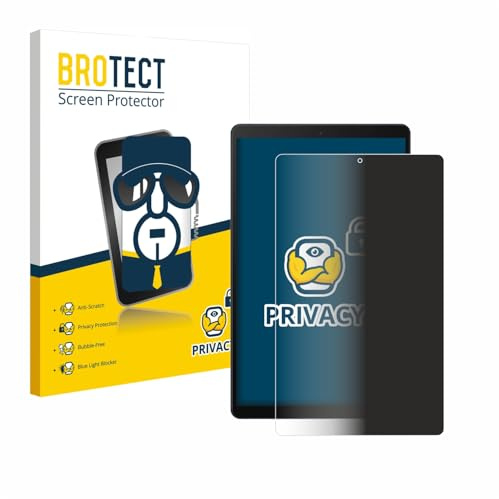 brotect Protection Anti-Espion pour Samsung Galaxy Tab A 10.1 WiFi 2019 | Anti-Spy Protection d'écran Made in Germany Privacy Film Écran de Confidentialité Clair
