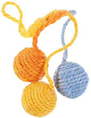 BESPORTBLE Katzen Fummelbrett Katzenspielzeug Sisalball Interaktives Kitten Katzenzubehör Katzenkugel Cat Katzen-Puzzle- Katze Katzenminze Katzenbedarf Katzenspielzeugball Katzenspielzeug Futterspiel