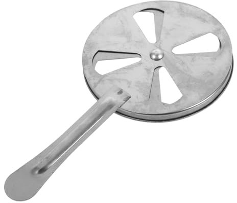 BESTOYARD Stainless Steel Candle Extinguisher Snuffer for Aroma Lamps Oil Lamps Flame Adjuster Lid Long Handle Fire Regulator Home Safety Tool