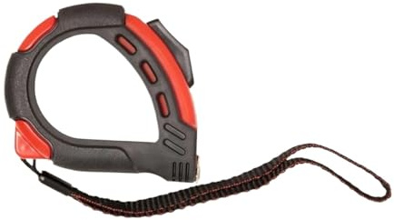 33251 Ruban à mesurer 5 mètres avec clip ceinture autobloquant en acier épais et large