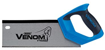 Draper Venom 82200 - Sega a tenone 12PPI, lunghezza lama 300 mm, blu