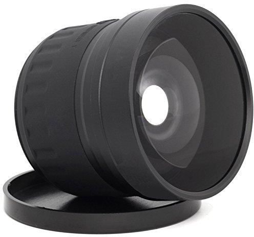 Digital Nc 0.21x-0.22x High Grade Fish-Eye Lens (Includes Lens Adapters) + Nw Direct Micro Fiber Cleaning Cloth for Fujifilm X70