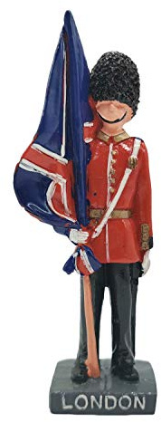 Wedarego London England UK 3D Guard Harz Home Desktop Tischdekoration handgefertigt Ornament Tourist Souvenir Kollektion